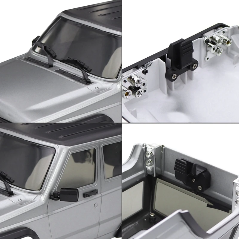 155Mm Wheelbase Hardtop Cherokee Body For 1/18 RC Crawler TRX4M Bronco Defender Chassis