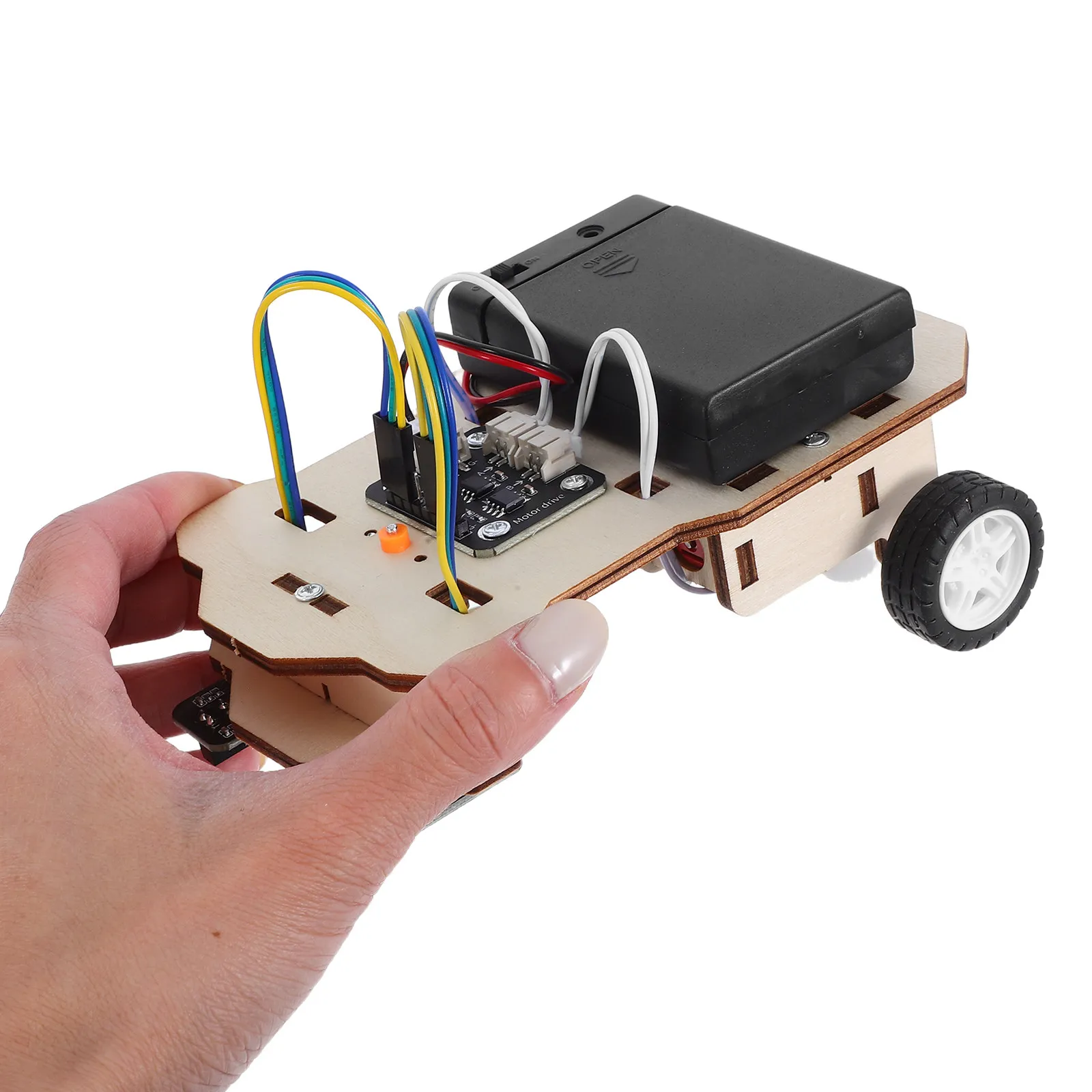 

Набор для сборки механического автомобиля на радиоуправлении для детей: развивающий научный эксперимент по отслеживанию движения