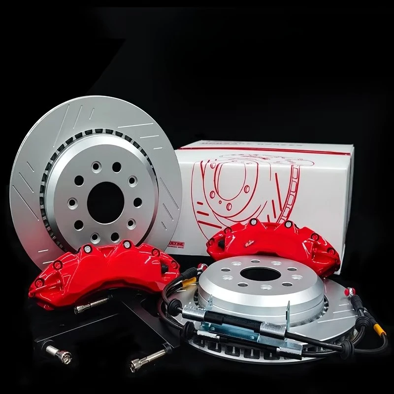 

Rear 4 Piston Big Brake Kit OE Replacement High Performance Calipers and Rotors Direct Fit Upgrade for Wrangler