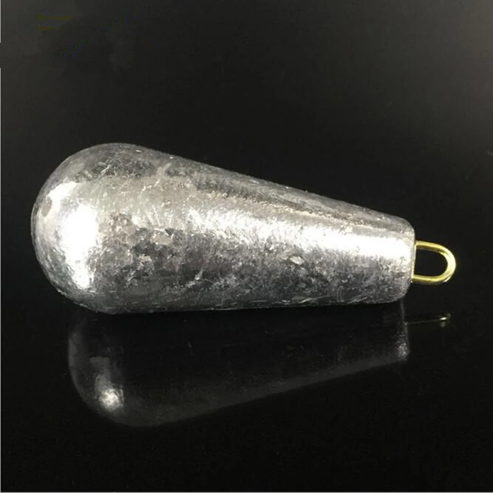 

5PCS/Lot 10g-100g Weights Size Lead Sinkers Split Shot Lead Weights Water Droplets