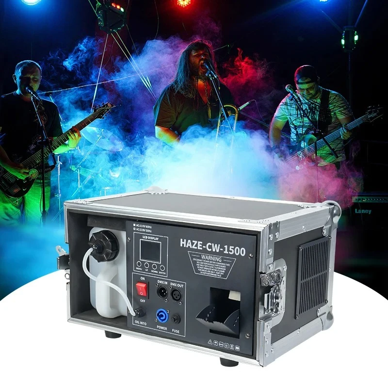 

1500W Flight Case Smoke DMX Hazer Machine Morning Fog Machine for Stage Show Bar
