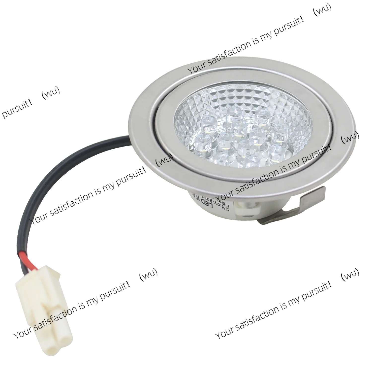 DC12V oil fume lamp is suitable for kitchen integrated stove round ceiling lamp exhaust halogen lamp LED accessories