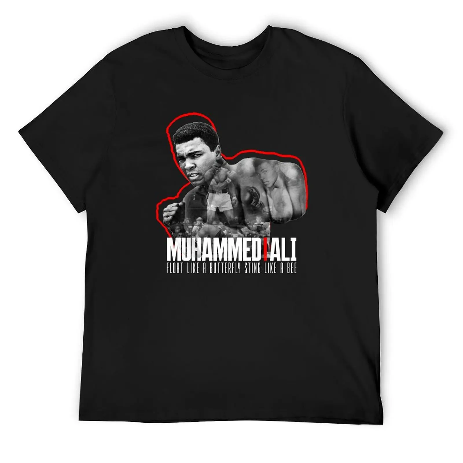 Muhammed Ali T-Shirt boys animal print boys whites oversized mens champion t shirts