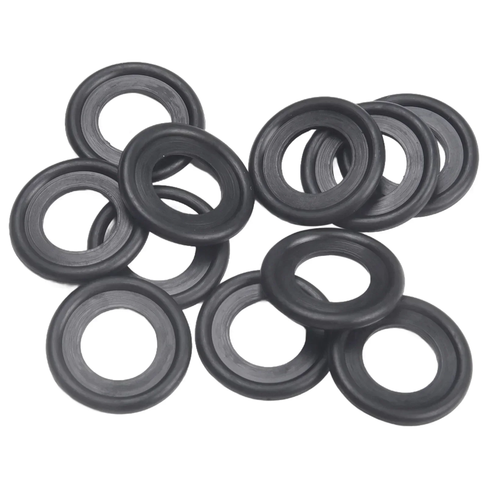 10Pcs Car Sealing Oil Drain Plug Gasket Washer Replacement M 12/Rubber Engine Oil Drain Plug Gaskets Auto Accessories