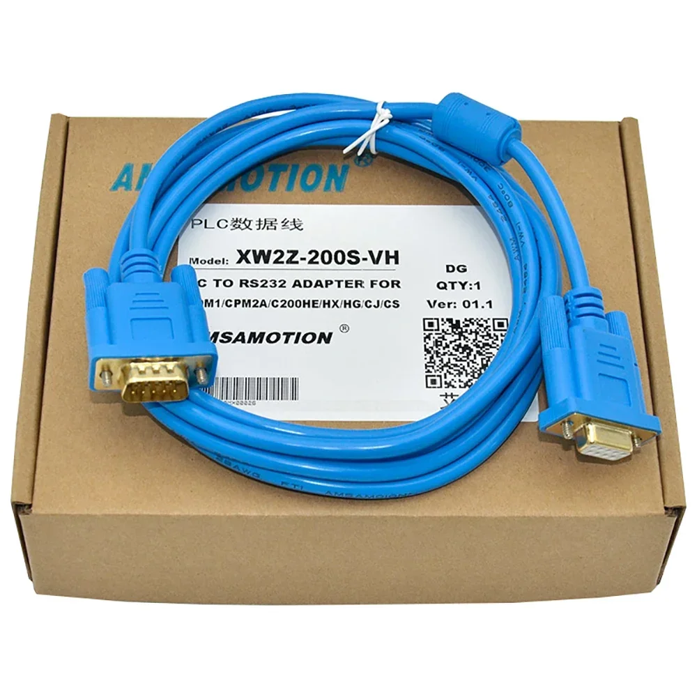 XW2Z-200S-VH for Omron CQM1H CPM2C CM2A/CS Series PLC RS232 Serial Adapter Data Programming Cable