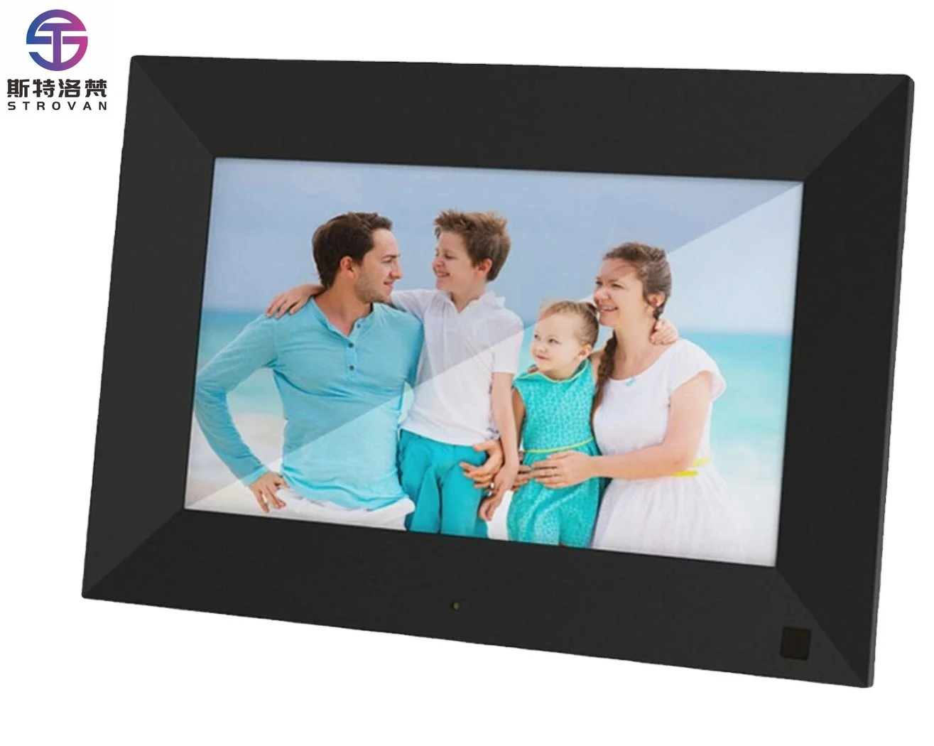 8 Inch  Touch Screen Digital Photo Frame With Cloud Motion Sensor Digital Picture Album