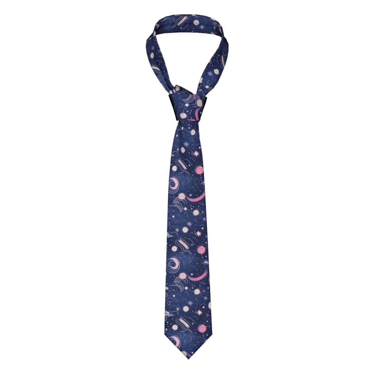 

Formal Skinny Neckties Classic Men's Clouds And Stars Wedding Tie Gentleman Narrow