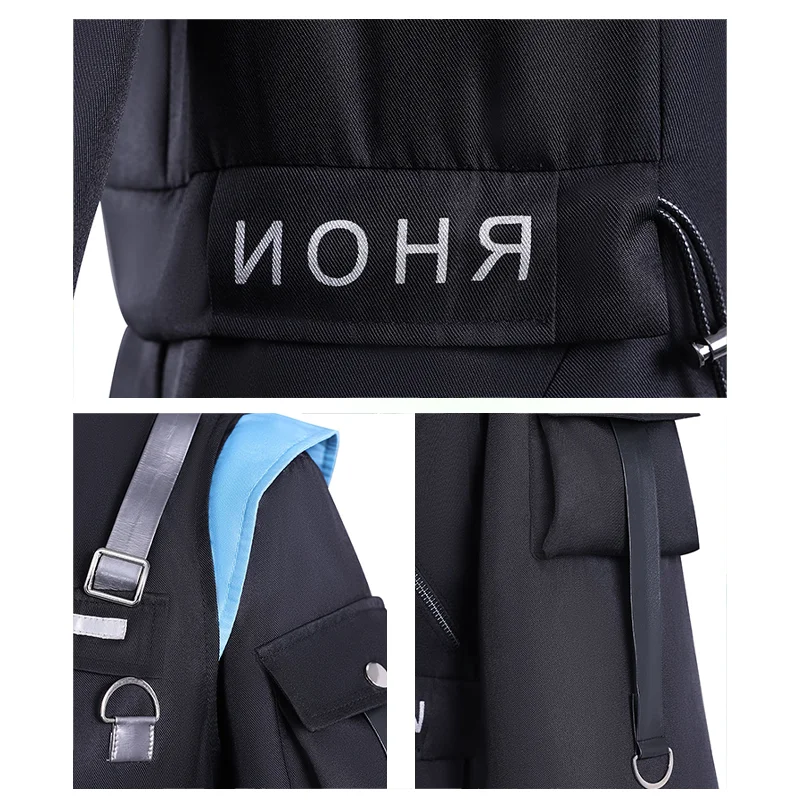 لعبة فرسان توغاوا ساكيكو المشغل تأثيري حلي سترة قميص السراويل خوذة الملحقات الكاملة دعوى الملابس القتالية الزي