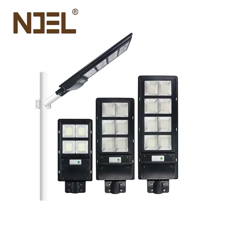 

All in One Integrated Solar LED Street Light with Panel Outdoor Waterproof Street Lamp Manufacturer for Road Lighting