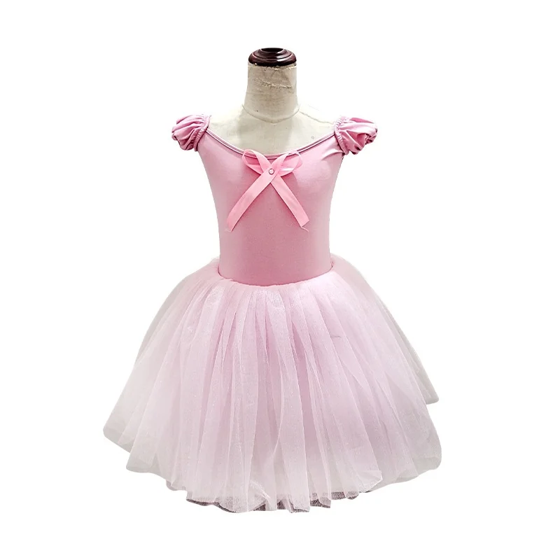 

PD07153 Girls Ballet Tutu Dress Kids Dance Costume for Stage Performance and Daily Practice