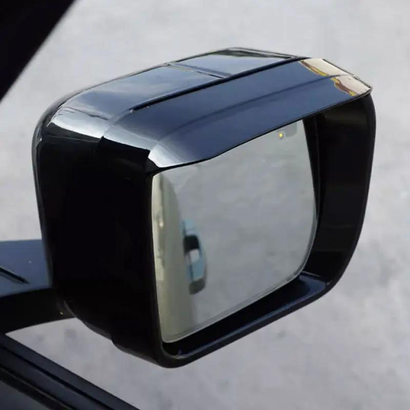 For Land Rover Defender 90 110 2020 2021 2022 2023 2024 ABS Glossy Black Car Side Rearview Mirror Rain Block Eyebrow Frame Trim