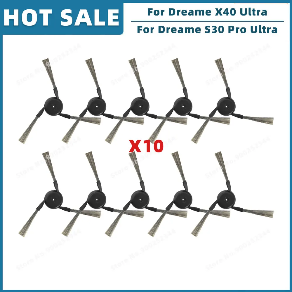 Lot De 29 Accessoires Pour Robot Aspirateur Dreame X40 Ultra / L40 Ultra / X40 Master - Brosses, Sacs, Filtres Et Lingettes