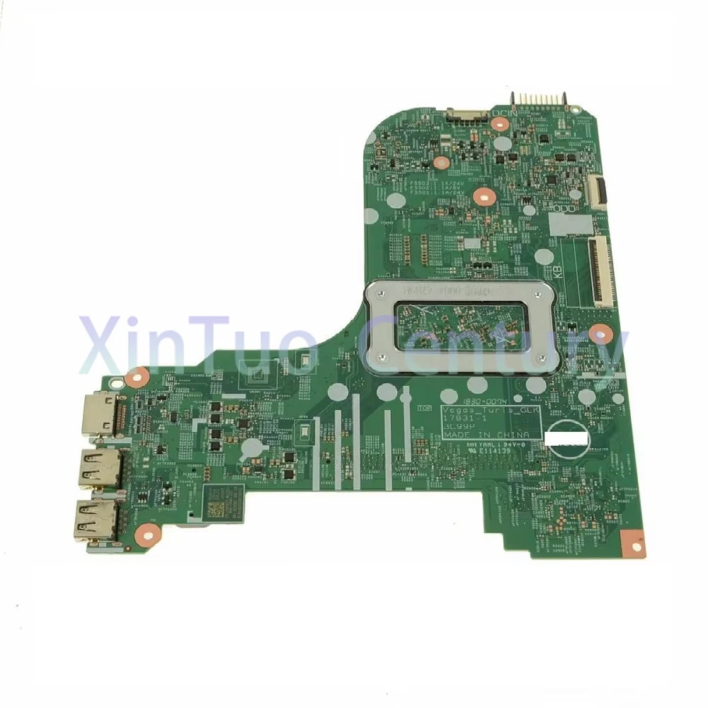 17831-1 For Dell Inspiron 14 3473 15 3573 17831 CN-07WVV74-1 Laotop scheda madre CN-04N9GT N4000 CPU DDR4 100% test OK