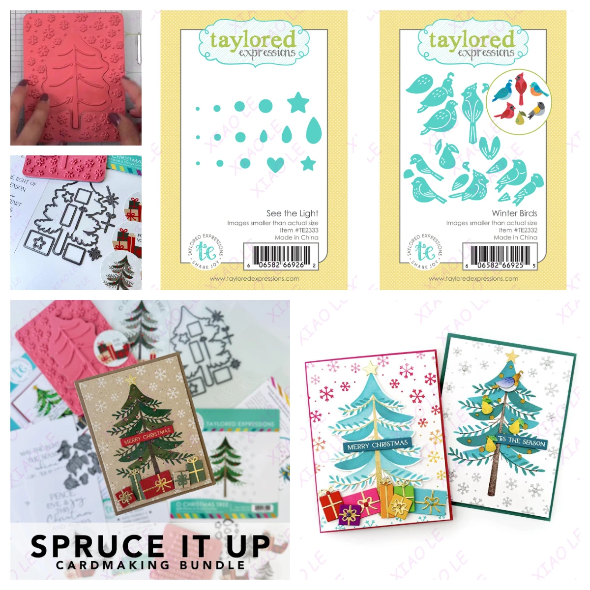 

Merry Christmas Tree 2025 New Metal Cutting Dies and Silicone Stamps Embossing Template DIY Greeting Card Handmade