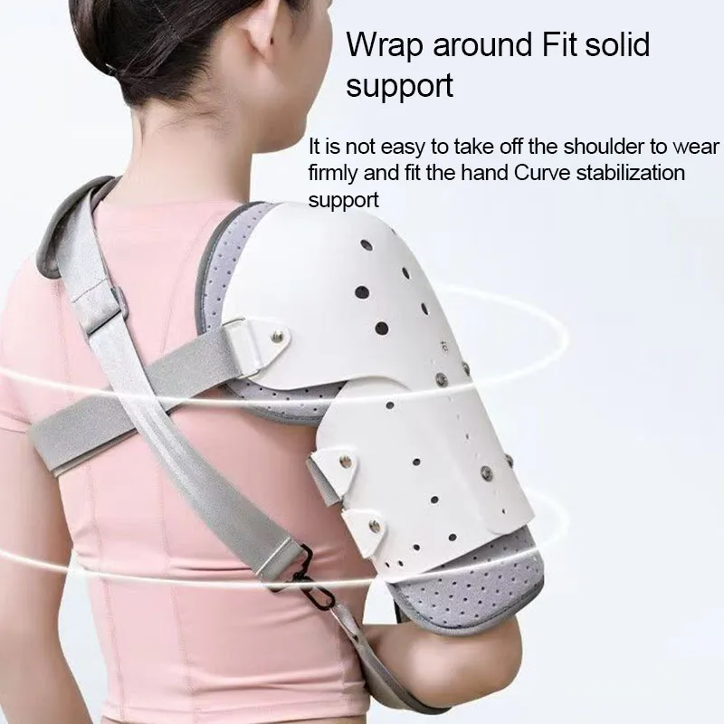 Adjustable Humerus Fracture Fixator Brace Upper Arm Broken Shoulder Injury Rehabilitation Support Splint