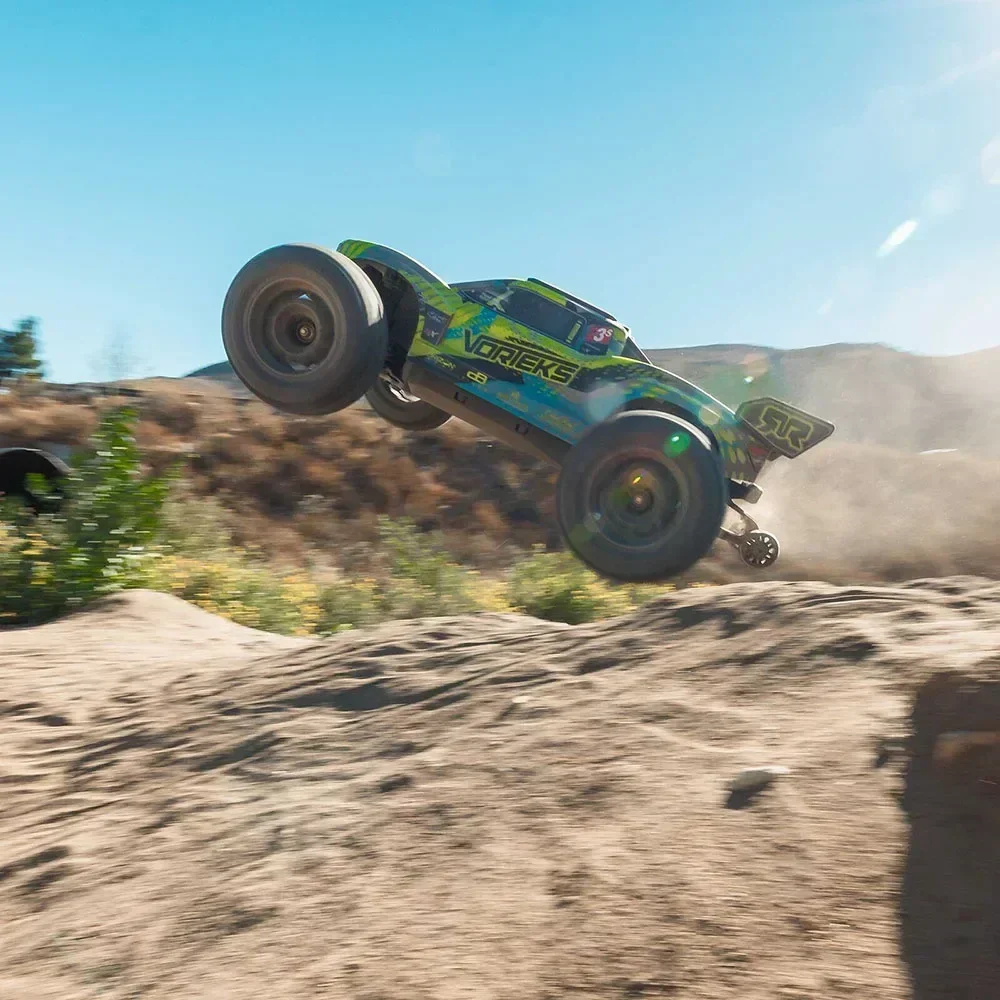 ARRMA VORTEKS 223S DSC 4X4 RTR 1/10 Caminhão Brushless RC Modelo de Controle Remoto Carro de Escalada Carro Adultos Crianças Brinquedos