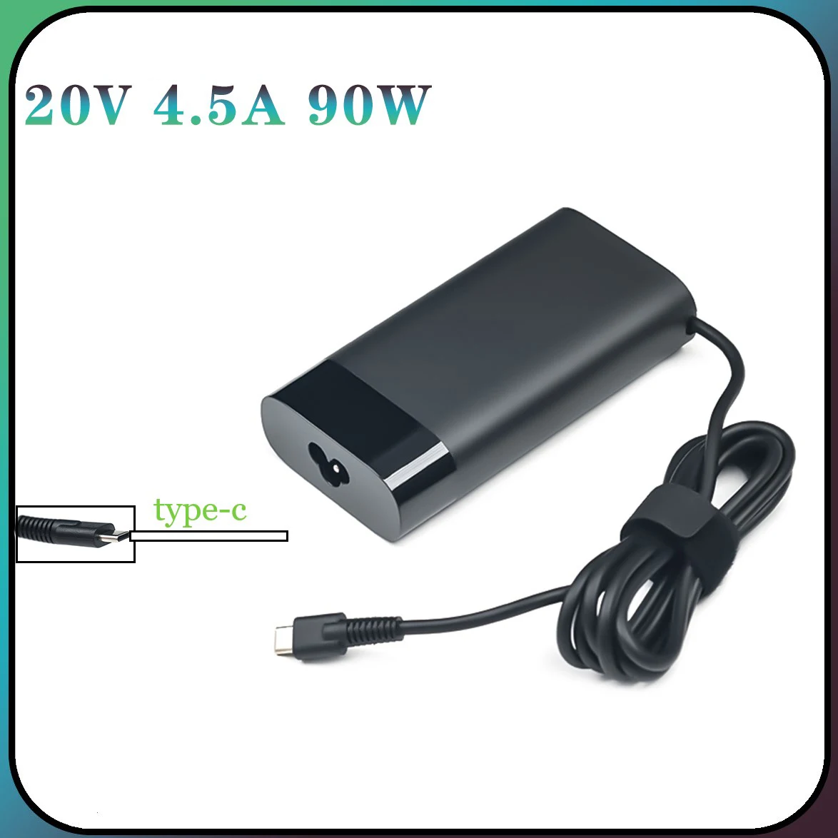 

20V 4.5A 90W Laptop Adapter Charger Type-C For HP SPECTRE X360 15 TPN-DA08 TRAVEL DOCKING STATION HSA-Q001PR Noteobook Charger