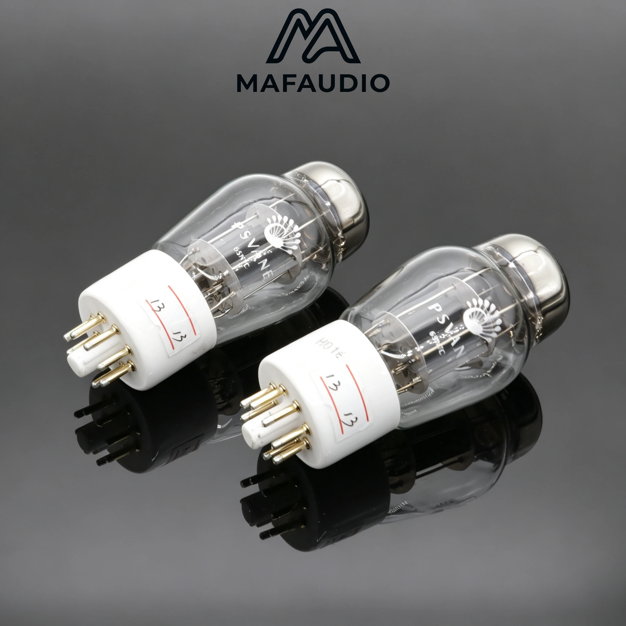 PSVANE HIFI 6SN7 Gold Pin Vacuum Tube Audio Valve Replace 6N8P 6H8C CV181 5692 Amplifier Upgrade Matched Pair