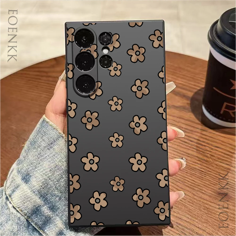 Simple High Quality Print Phone Case For Samsung Galaxy A34 A53 A54 A52 A71 A72 A73 S24 S23 S22 S21 Ultra Plus FE 5G Soft Cover