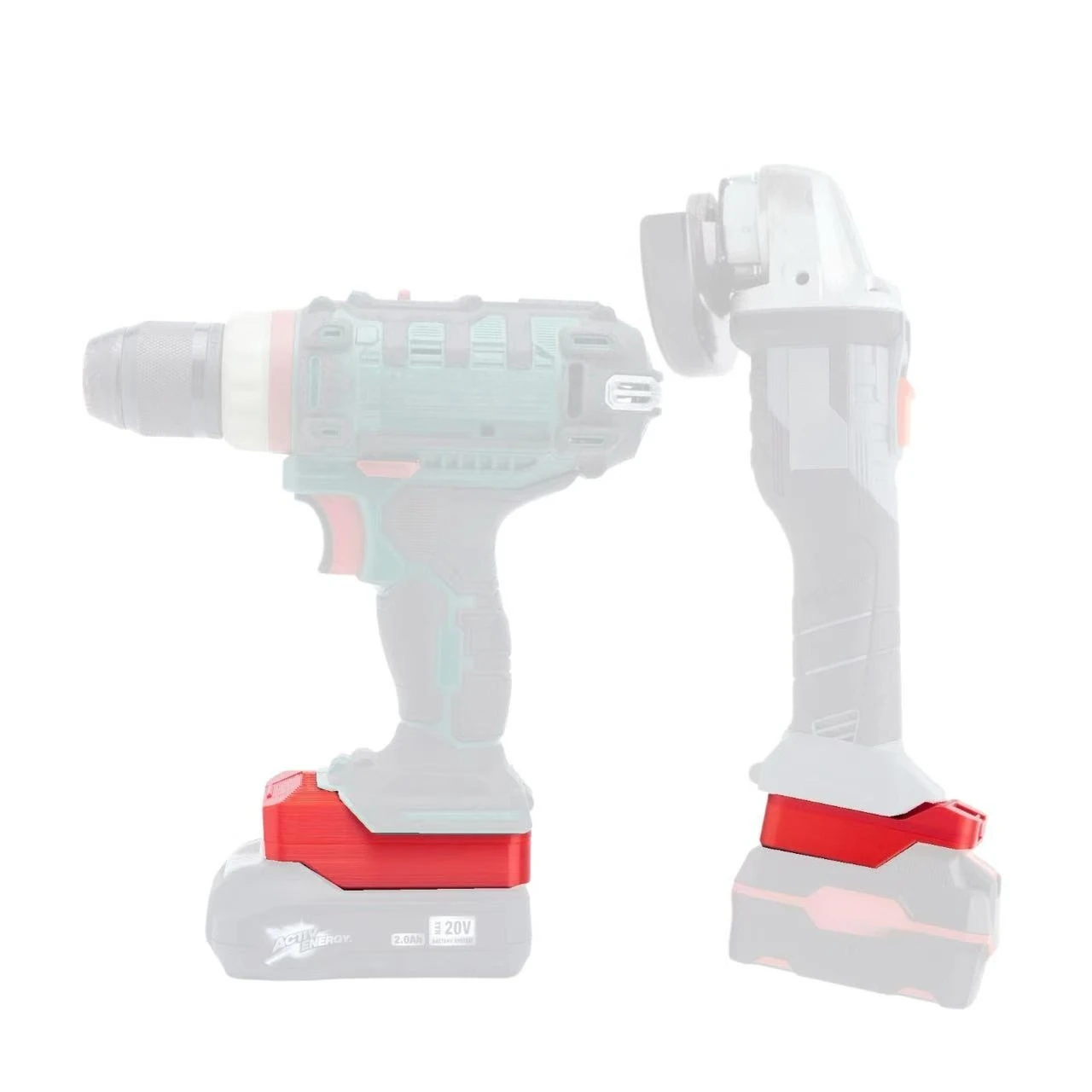 

Adattatore FOR FERREX /PARKSIDE X20 team to ACTIV ENERGY FERREX 20V (ALDI)/PARKSIDE X20 adattatorel(No tools and battery)