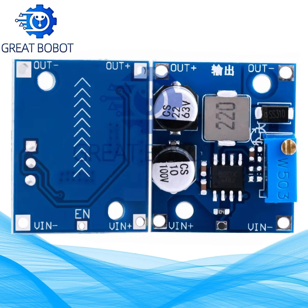LX8015 Adjustable Step-Down Module 5-80V to 1-62V 1.5A Power Converter XL7015 Upgrade for Solar Energy Circuit