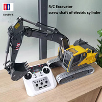 Double E 1/14 Scale RC Excavator Full Metal Car Large Remote Controlled Truck Digger Alloy Electric Rc Car Model Toys Vehicle