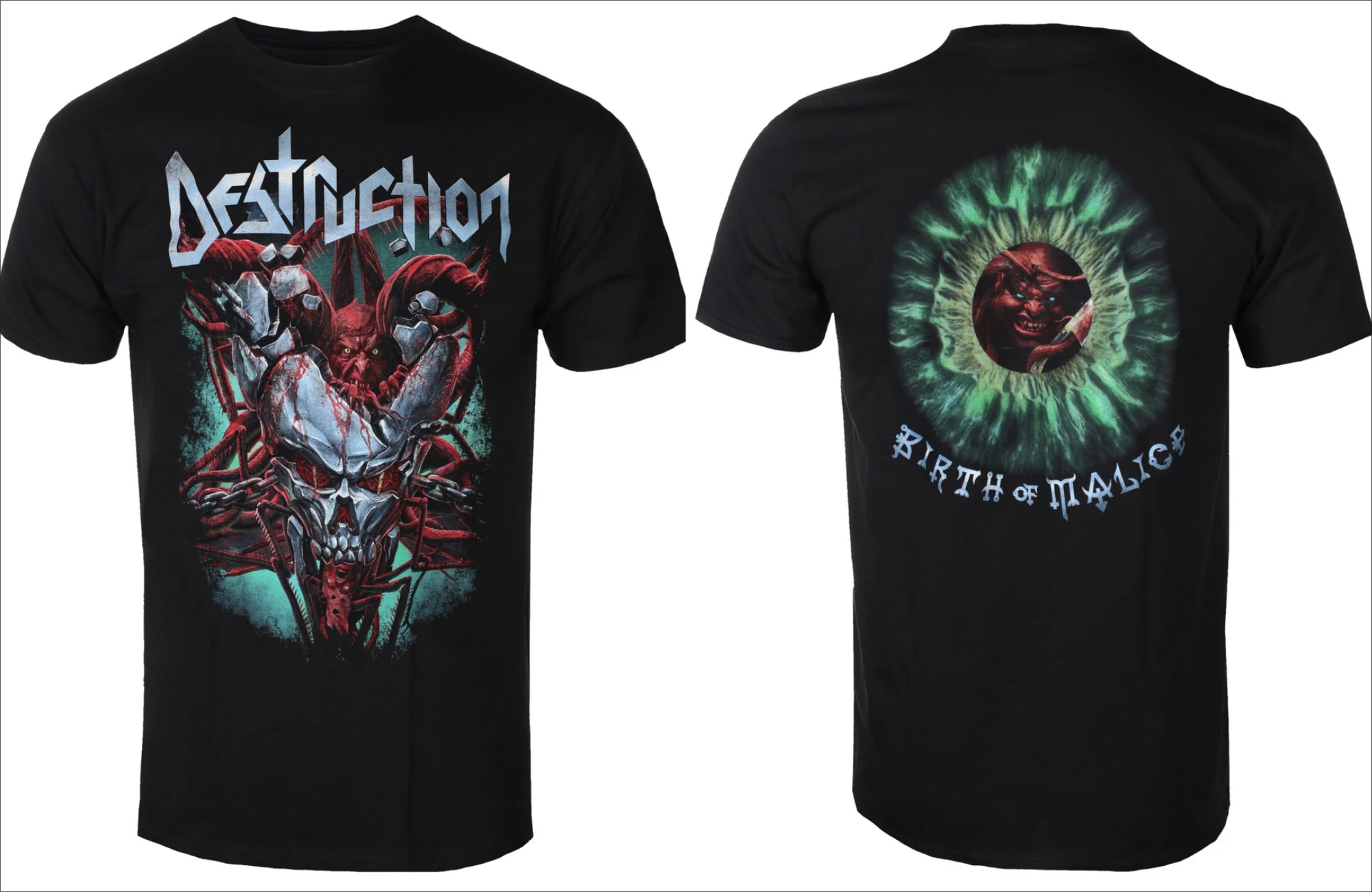 

Футболка Destruction Band 2025 для мужчин и женщин, хлопковые футболки с короткими рукавами, уличная брендовая футболка, топы унисекс, летняя мужская одежда