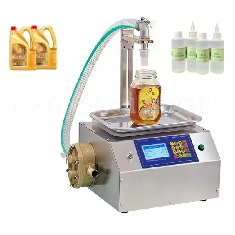 Fully Automatic Olive Oil Dispensing Filling Machine Flow Weighing Type Honey Edible Oil Glue Viscous Liquid Filling Machine