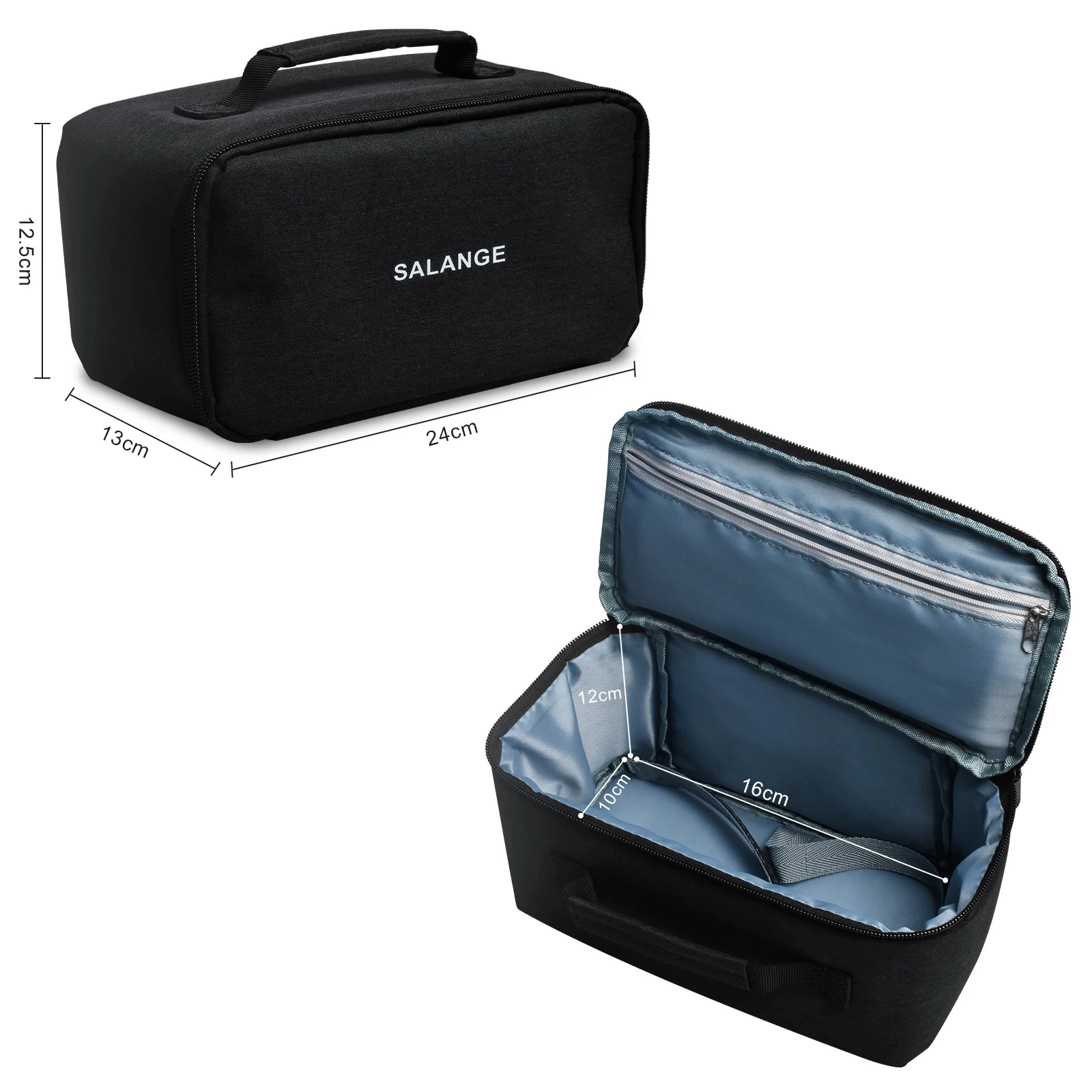 Salange Storage Case Travel Carry Projector Bag for Samsung The Freestyle Zipper For HY320 HY300 Protector Carrying Bags