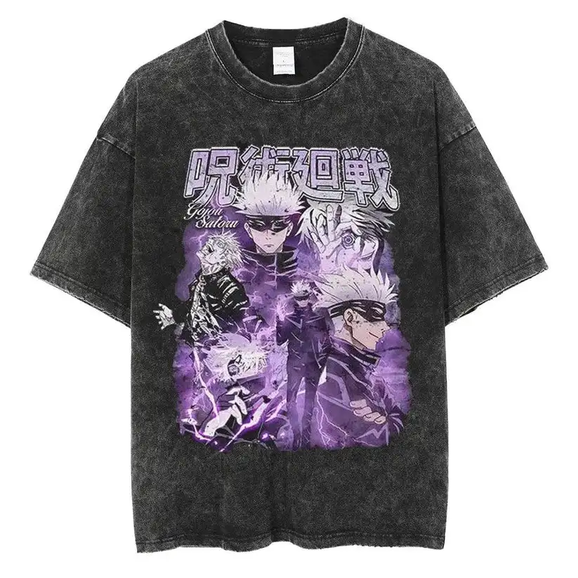 Jujutsu Kaisen Shirt Satoru Gojo Oversized Anime Shirt