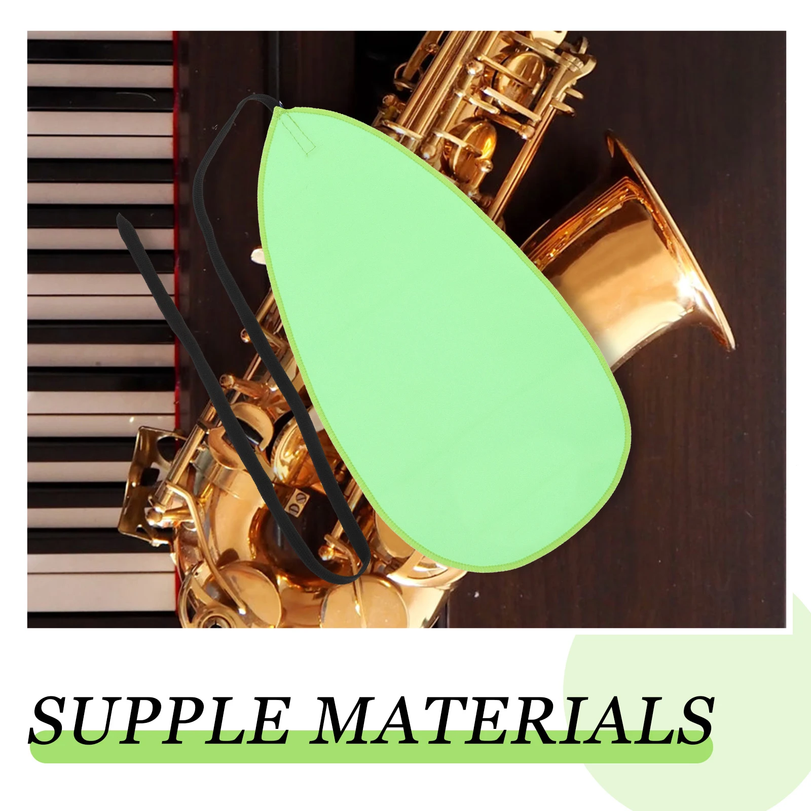 

Musical Instrument Cleaning Cloth Kit Flute Clarinet Cleaner for Saxophone Supply