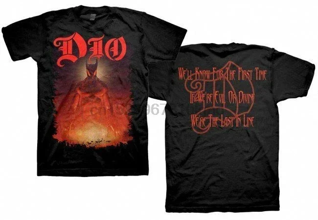 Новинка, линейный альбом Dio, Обложка, тяжелая рубашка Metaall Sml 2Xl badжиmerch