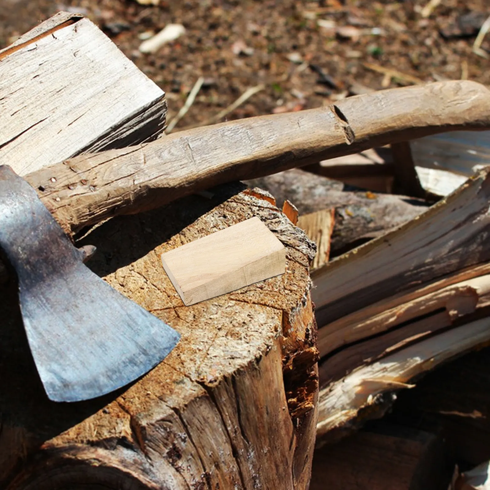 Juego de 10 cuñas de palo de rosa para reparación de azadas, herramienta de madera de repuesto, juego de cuñas de fijación, herramienta profesional