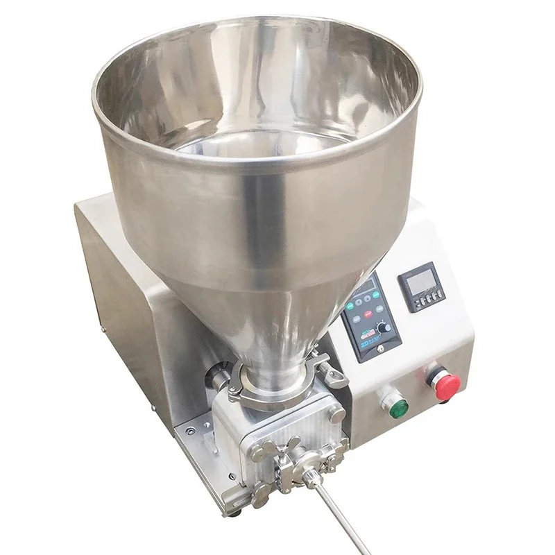 Donut Jam Injektionsmaschine Brassen Creme Injektor Tasse Kuchen Füllmaschine Churros Creme Füllmaschine Funktion Puff Füllstoff 220V