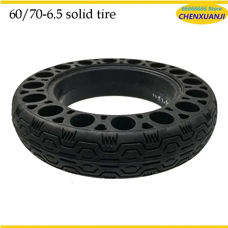 

60/70-6.5 Hollow Tire For Ninebot Max G30 Electric Scooter 10X2.50 Outer Tire Solid Tire Replacement Accessories