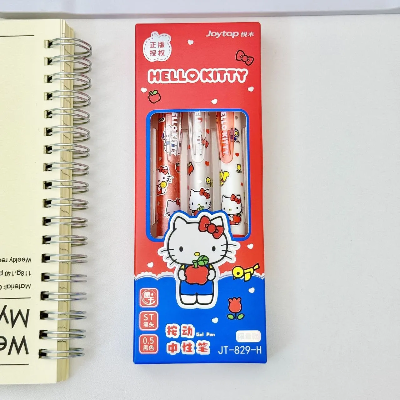 3 Pcs/Set Sanrio Erasable Gel Pen Hello Kitty Kuromi Cinnamoroll 0.5mm Black Ink School Office Supplies Stationery Gifts