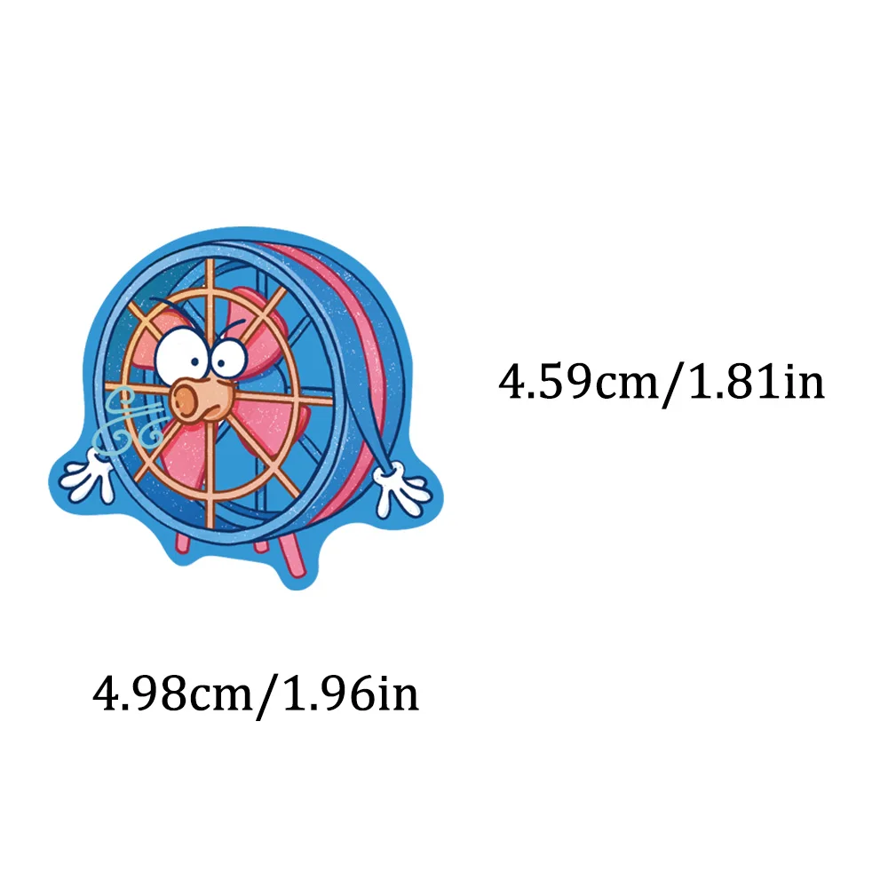 Autocollant de meubles de personnalisation amusante, 30 pièces, dessin animé, Fans d'art créatifs amusants, décoration de tasse de thé, tasse d'eau, livre, coque de téléphone, Scrapbook