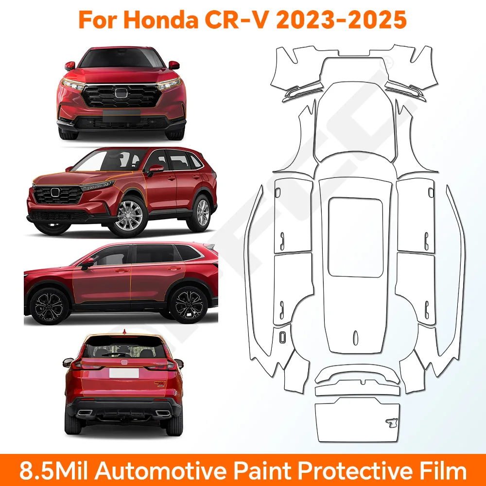 

Pre-cut For HONDA CRV CR-V 2023-2025 PPF Bra TPU Anti-scratch Paint Protection Film Car Body Clear Kit Resistant Cover