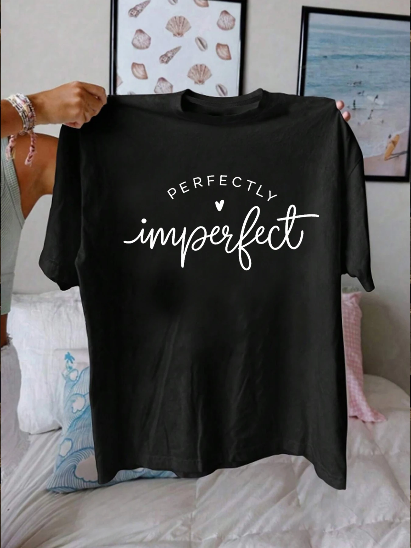 

【WZM1021208】Женская футболка больших размеров с креативным принтом, летняя повседневная уличная модная женская футболка с коротким рукавом в стиле Джокер