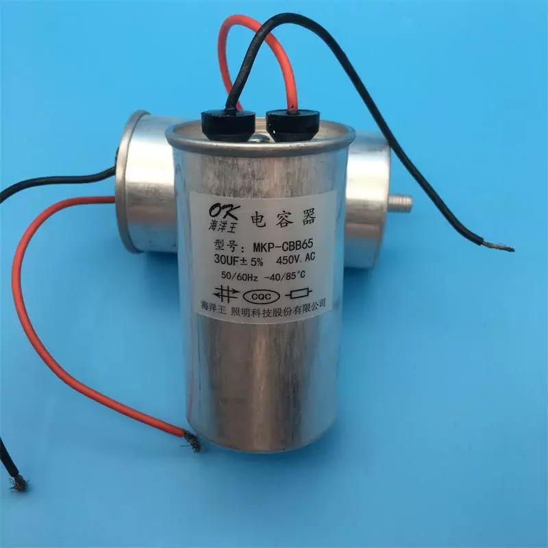 5-10PCS Ocean King CBB65 30UF1200V 450VAC washing machine capacitor with lead motor starting capacitor
