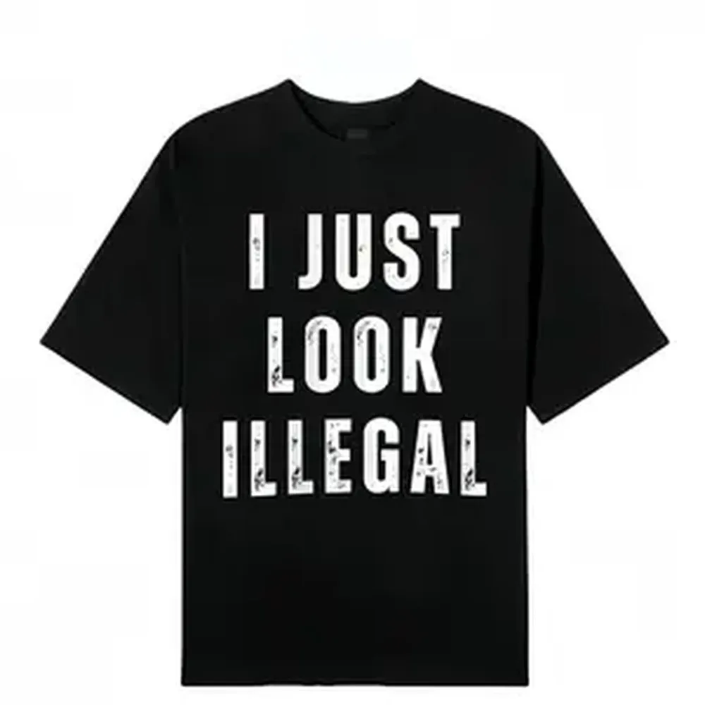 Men's Retro Graphic Print Baggy Streetwear Crew Neck Short-Sleeve Cotton T-Shirt, Funny Statement Casual Sports Top, Unique Gift Idea