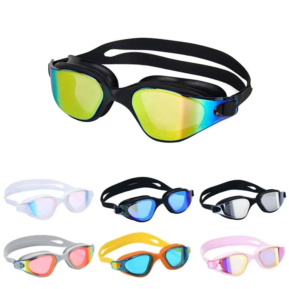 

PC Anti-fog Diving Goggles Anti-fog Waterproof Swimming Goggles HD Wide View UV Protection Swim Eyewear Water Sports