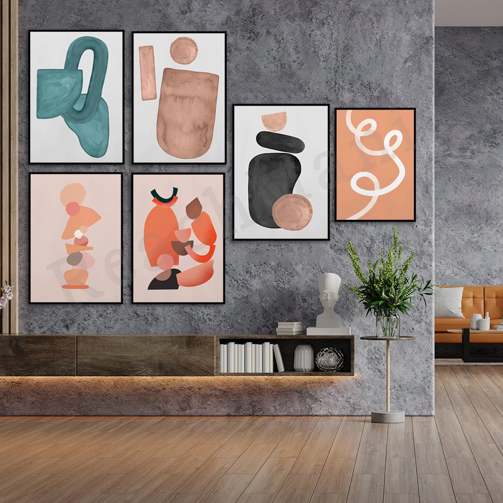 

Sage Green Décor,Beige Abstract Wall Art, Bedroom Wall Art, Brown Wall Art, Minimalist Contemporary, Living room Art