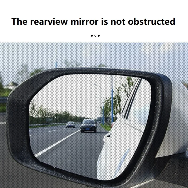 1-4Pcs Car Window Screen Door Covers SUV Sunshade Anti-mosquito Insect Ventilation Breathable Shading Cooling Car Screen Window image 5