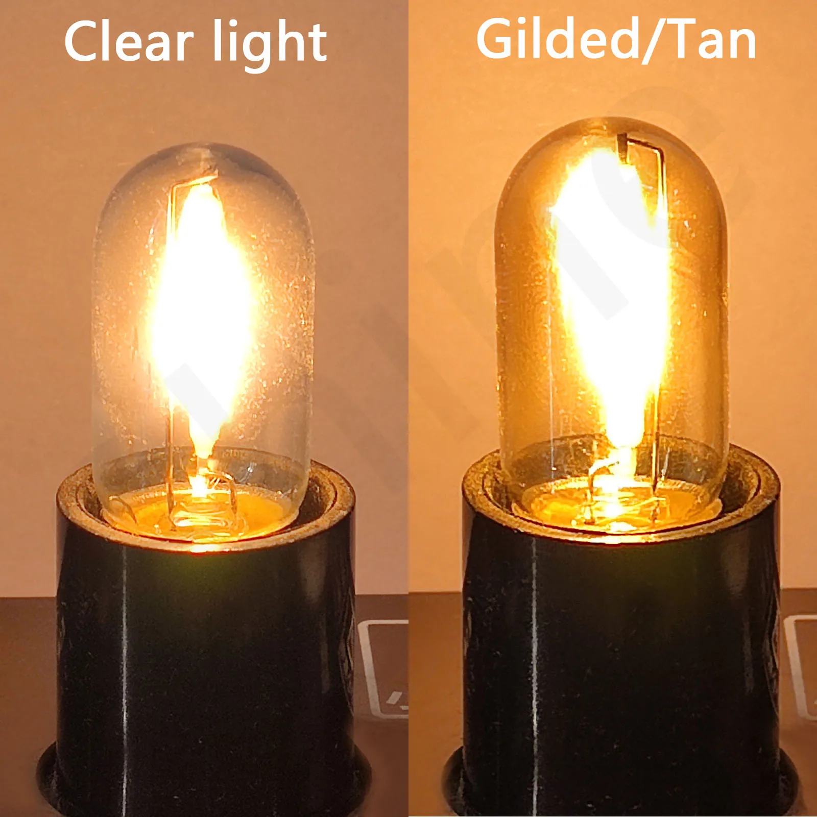 Mini E14 AC 220V LED COB Lamp 0.6W Edison LED Bulb LED filament Lights Warm White for LED Fridge Freezer Filament Light Bulb