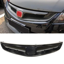 Car Front Grille Racing Grill Upper Bumper Hood Mesh Mid Grid For Honda Civic FD2 JDM 2006 2007 2008