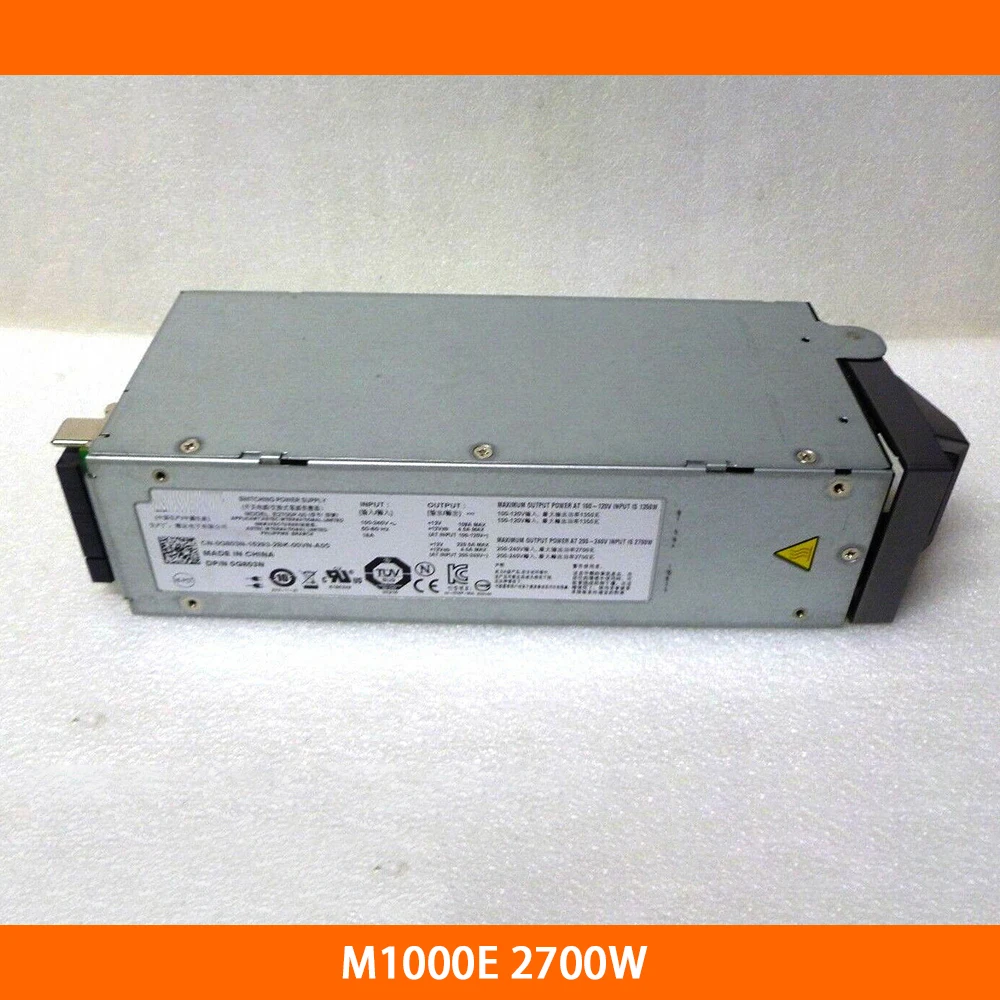 Alimentation de serveur pour DELL M1000E 2700W C2700A-S0 E2700P-00 0G803N G803N 0TJJ3M TJ3M entièrement testé