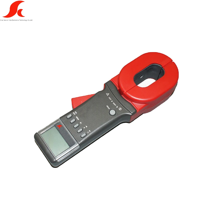

Portable Digital Earth Ground Resistance Test Kit & Clamp-on Meter with 0.01-1200 Range for DC/AC Current Measurement
