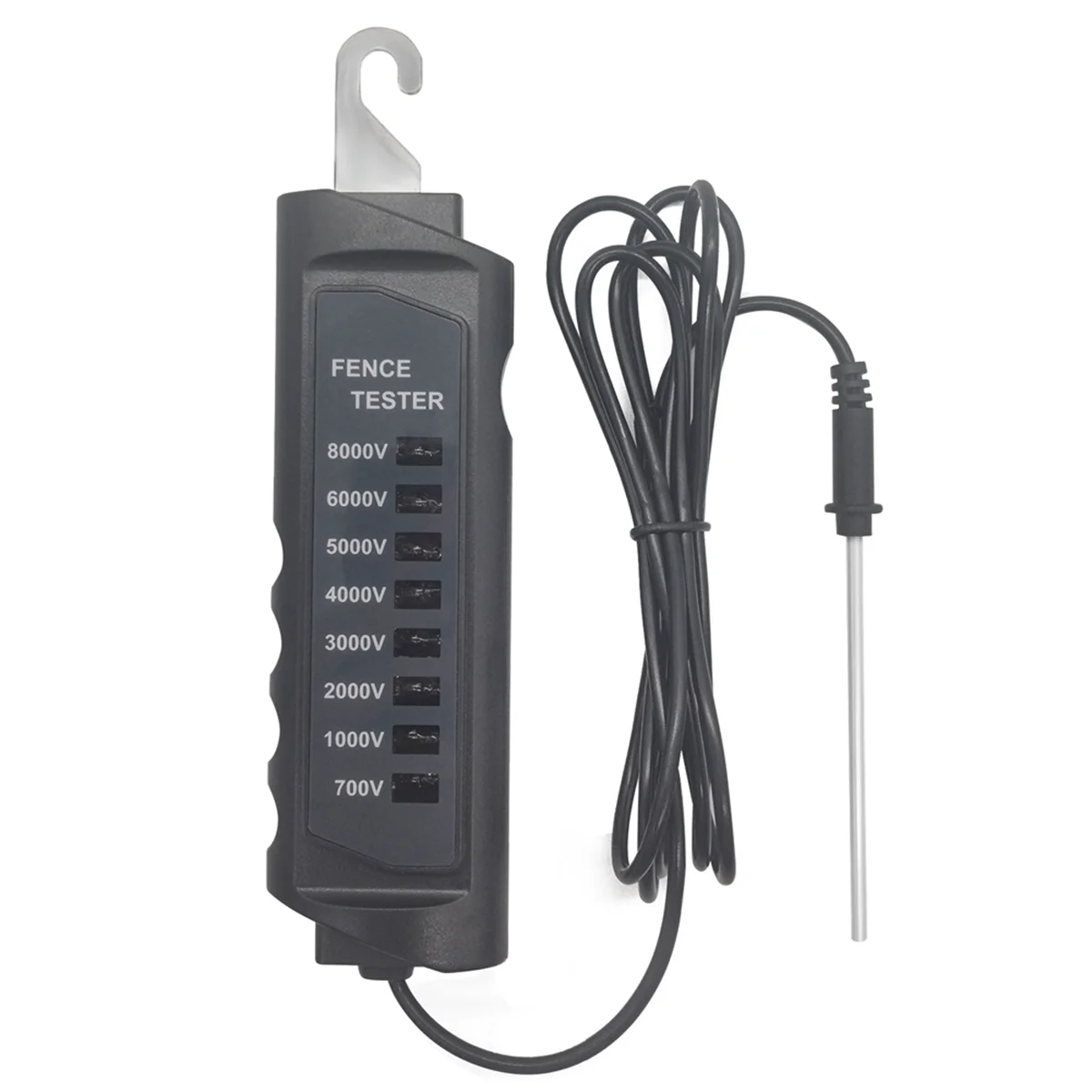 FT-891 Electric Fence Tester 700-8000V Electronic Fence Pulse Voltage Detector Ultimate Safety for Horse Dairy