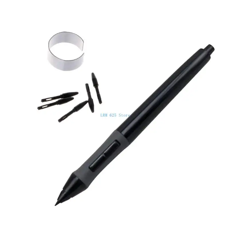 

41QA PEN68 8192 Level Pressure Styluses Pen with 5 Nibs for PEN68D GT156HD Note Taking Drawing and Office Tasks